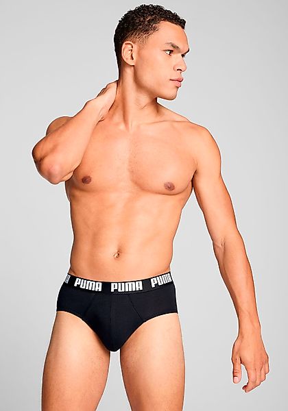 PUMA BODYWEAR Slip Logo Webbund (2-St) günstig online kaufen
