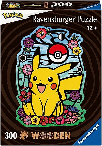 Ravensburger Puzzle Pokemon Pikachu, 300 Puzzleteile, Made in Europe günstig online kaufen