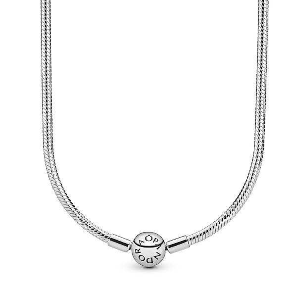 Pandora Schlangenkette PANDORA Moments Schlangen-Gliederhalskette Silber günstig online kaufen