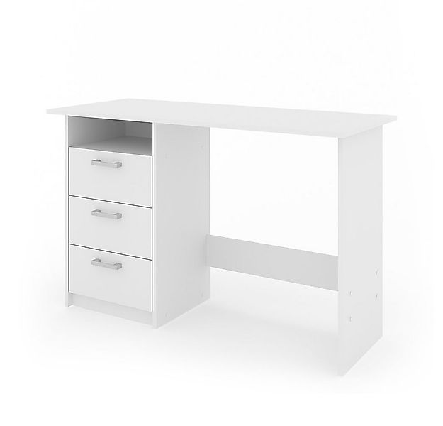 Vicco Schreibtisch Meiko, Weiß, 120 x 50 cm günstig online kaufen