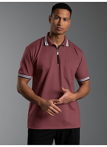 Trigema Poloshirt TRIGEMA Poloshirt mit Reißverschluss (1-tlg) günstig online kaufen