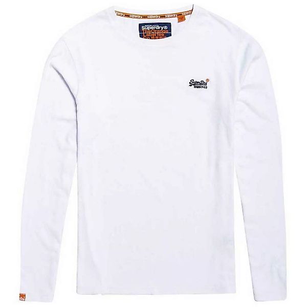 Superdry Orange Label Vintage Embroidered Langarm-t-shirt S Optic White günstig online kaufen