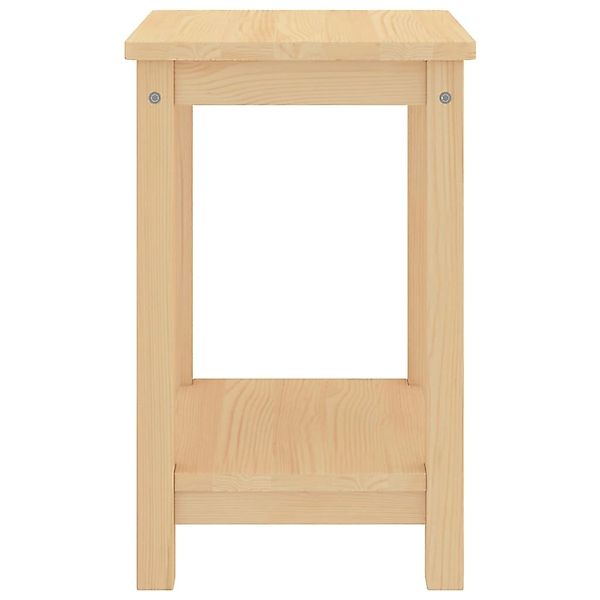 vidaXL Nachttisch Helles Holz 35x30x47 cm Massivholz Kiefer günstig online kaufen