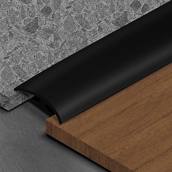 Karat Abschlussleiste Doppeleinfassleiste Julia, 3 Farben, 24 x 35 x 6 mm, günstig online kaufen