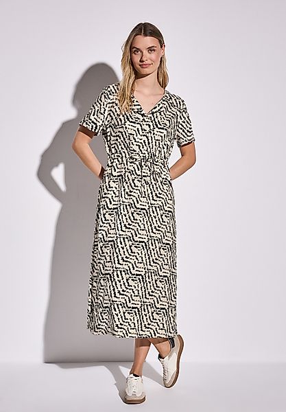 STREET ONE Midikleid mit Tunnelzug an günstig online kaufen