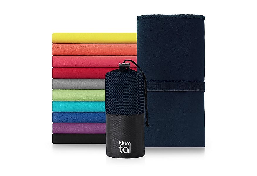 Blumtal Sporthandtuch Mikrofaser Handtücher Set, Mikrofaser (2-St), Ultra l günstig online kaufen