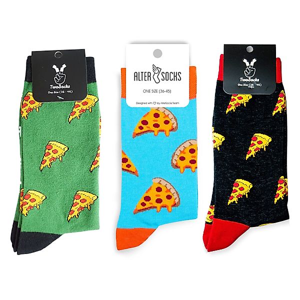 TwoSocks Freizeitsocken Pizza Socken Herren & günstig online kaufen