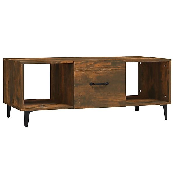 vidaXL Couchtisch Couchtisch Räuchereiche 102x50x40 cm günstig online kaufen