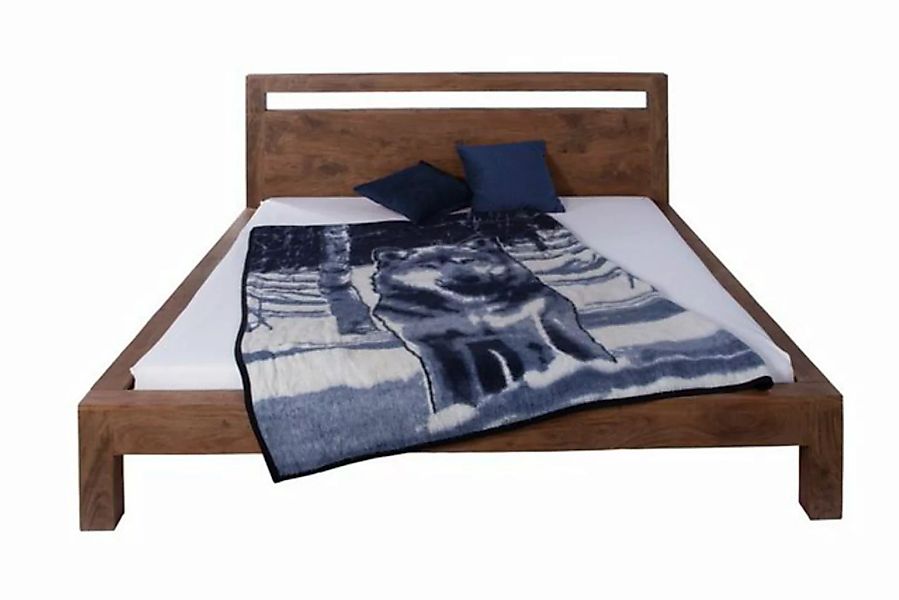 SAM® Massivholzbett Phuket, Doppelbett, massives Akazien-Holz, sehr robust, günstig online kaufen