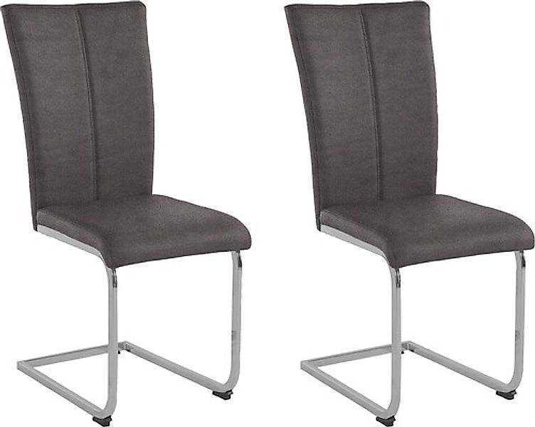 Home affaire Freischwinger »Alex« (Set) 2 Stk.Stuhl belastbar bis 120 Kg, G günstig online kaufen
