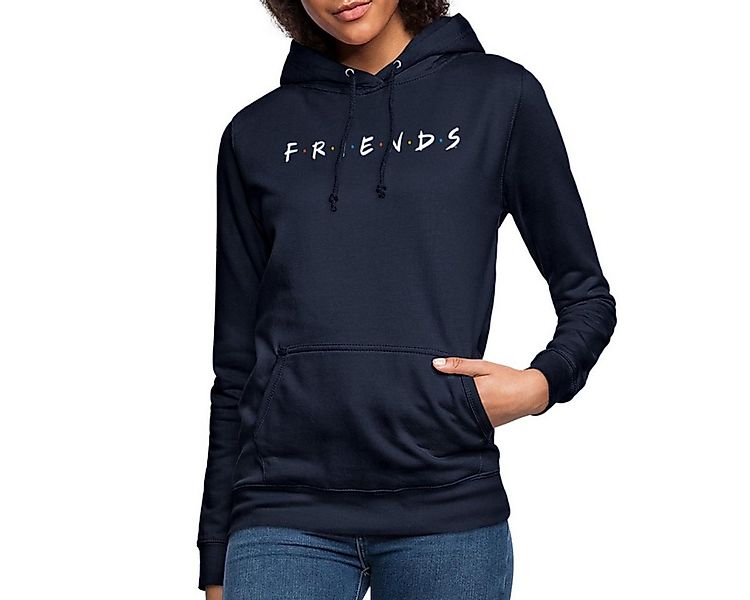 Spreadshirt Hoodie Friends Logo Damen Hoodie (1-tlg) günstig online kaufen