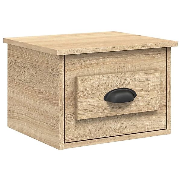 vidaXL Nachttisch Wand-Nachttisch Sonoma-Eiche 41,5x36x28 cm günstig online kaufen