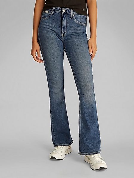 Calvin Klein Jeans Bootcut-Jeans SKINNY BOOTCUT in blauer Waschung günstig online kaufen