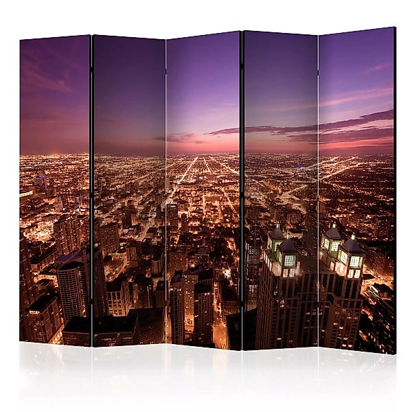 5-teiliges Paravent - Chicago Panorama Ii [room Dividers] günstig online kaufen