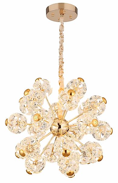 GLOBO LIGHTING Hängeleuchte »FLORIELLA« LED-Modul 1 Stk. Warmweiß Hängelamp günstig online kaufen