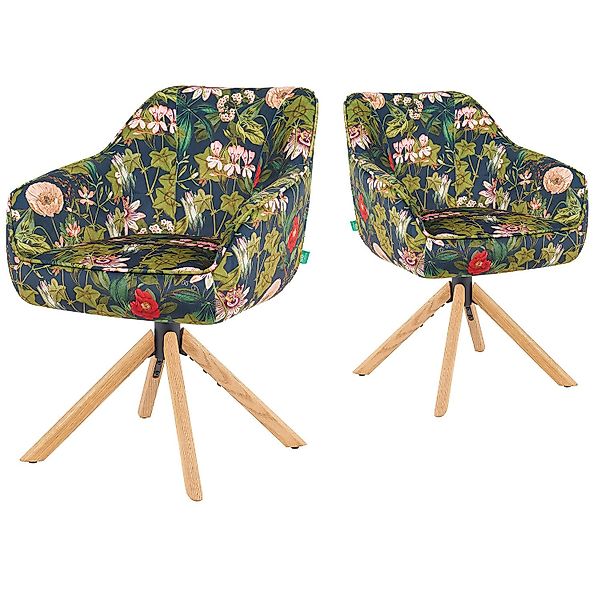 DUBI Möbel Polsterstuhl Mika-Luis 2er-Set, Federkern, günstig online kaufen