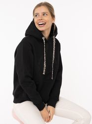Zwillingsherz Hoodie "Nelina" mit Leo Band günstig online kaufen