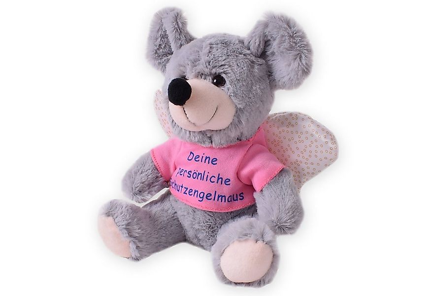 TE-Trend Kuscheltier Maus 25 cm Schutzengel Plüschtier Glücksbringer Engel, günstig online kaufen