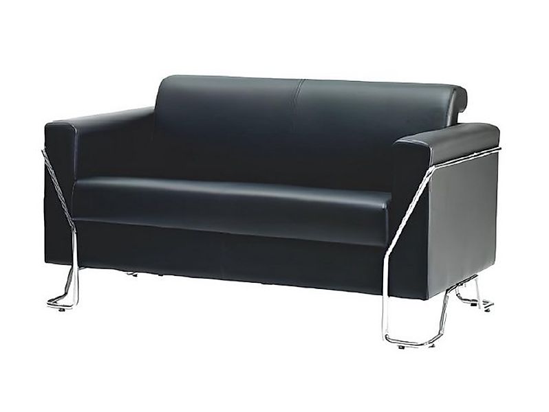 JVmoebel 2-Sitzer Sofa 2-Sitzer Couch Polster Leder Designer Textil 2 Sitze günstig online kaufen