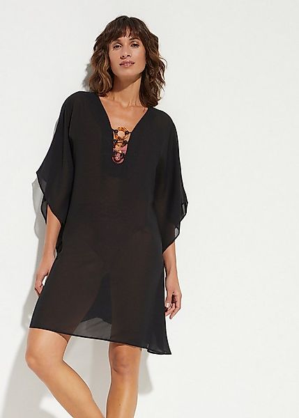 bonprix Tunikakleid für warme Tage, aus Polyester, figurumspielende Passfor günstig online kaufen