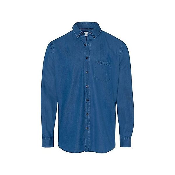 Brax Langarmhemd uni regular fit (1-tlg) günstig online kaufen