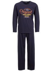 Henry Terre Schlafanzug Pyjama Set Langarm günstig online kaufen