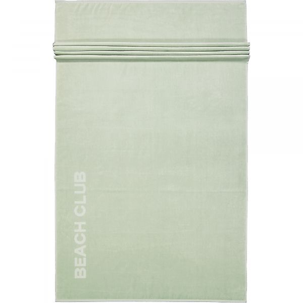 Vossen Strandtücher Beach Club - Farbe: eukalyptus - 5285 - 100x180 cm günstig online kaufen