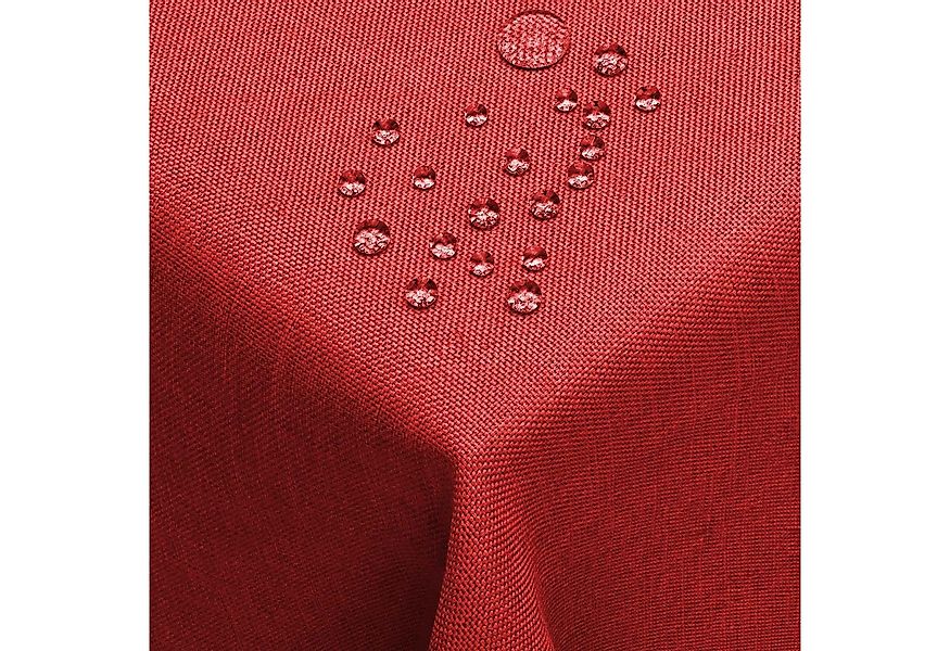 DecoHomeTextil Heimtextilmanufaktur Tischdecke Leinen Optik Tischdecke Tisc günstig online kaufen