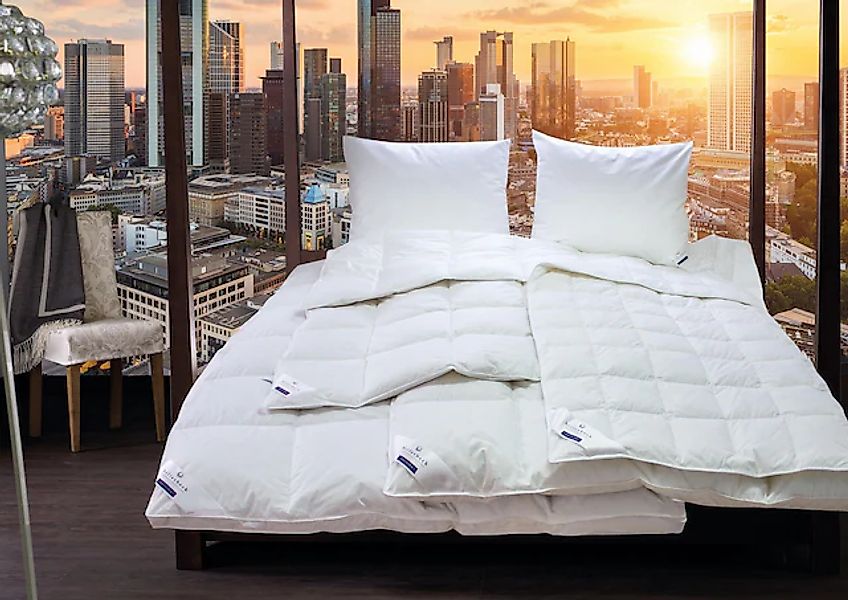 billerbeck Gänsedaunenbettdecke "Geneva 90, Bettdecke für Sommer und Winter günstig online kaufen