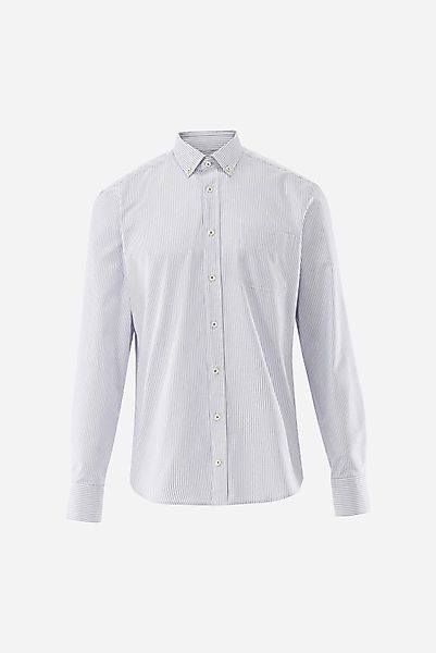 Dobby Hemd mit Button Down Kragen Tailor Fit günstig online kaufen