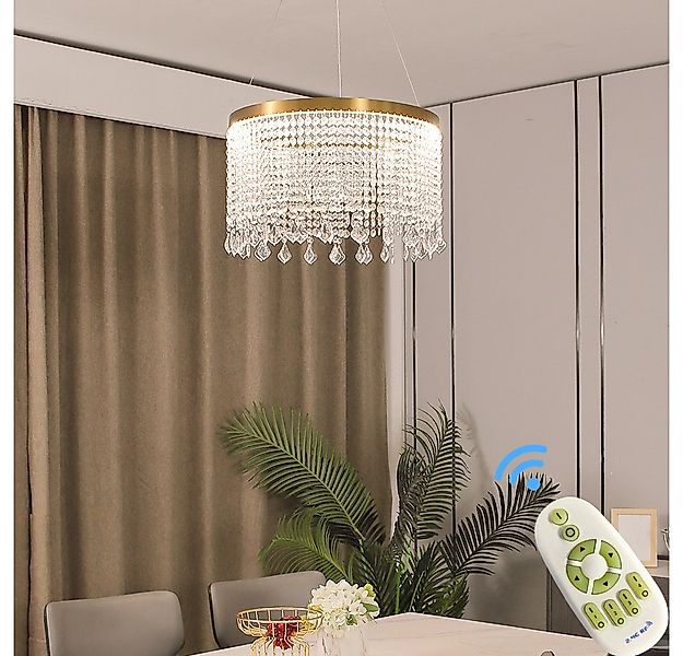 Eurotondisplay LED Pendelleuchte LED Pendelleuchte Hängelampe Fernbedienung günstig online kaufen