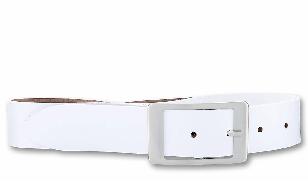 BERND GÖTZ Ledergürtel "Ledergürtel mit abgerundeter Rechteckschließe" günstig online kaufen