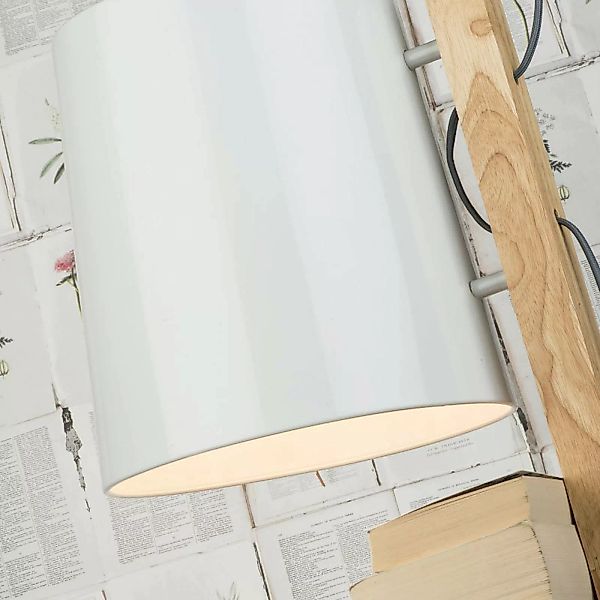 It's about RoMi Cambridge Stehlampe, Holz/weiß günstig online kaufen