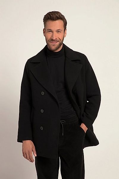 JP1880 Funktionsjacke Caban wasserabweisender Wollmix Knopfleiste günstig online kaufen