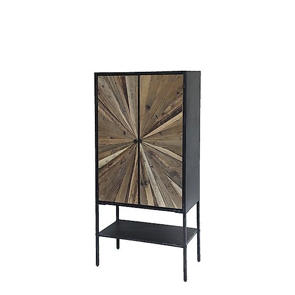 Chic Antique Schranksystem Vintage Schrank Hochkommode Beam Industrial Recy günstig online kaufen