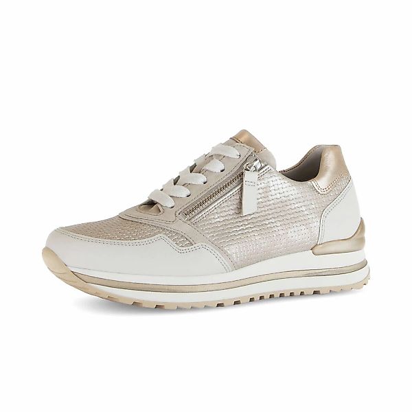 Gabor Sneaker "Sneaker low Materialmix Leder" günstig online kaufen