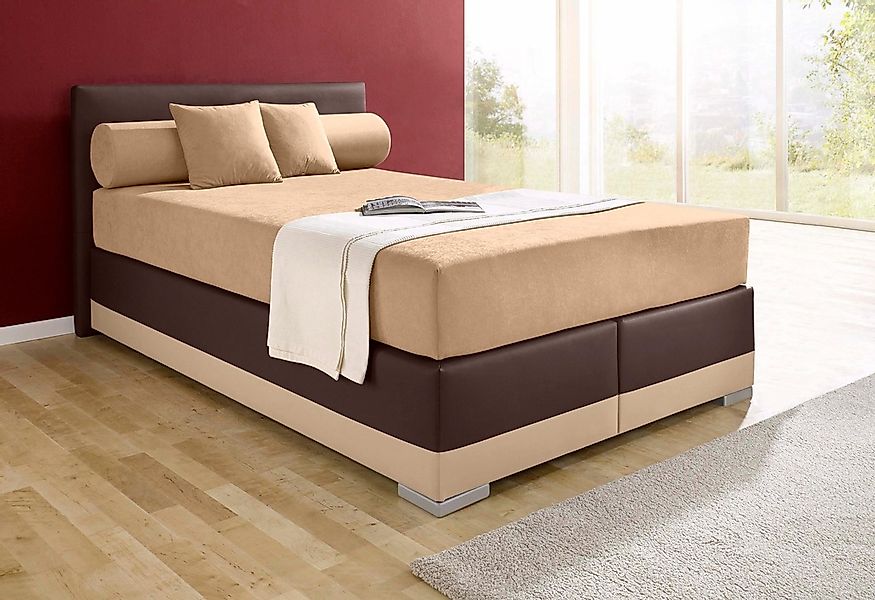 Maintal Boxspringbett "Lago", in 3 verschiedenen Matratzenarten, H2 oder H3 günstig online kaufen