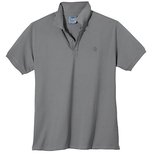 AHORN SPORTSWEAR Poloshirt Ahorn Sportswear Basic Poloshirt stahlgrau XXL günstig online kaufen