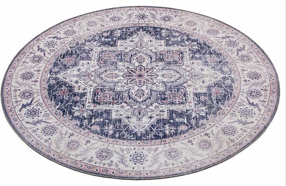 HANSE Home Teppich "Anthea" rund 5 mm Höhe Orientalisch, Orient, Vintage, W günstig online kaufen