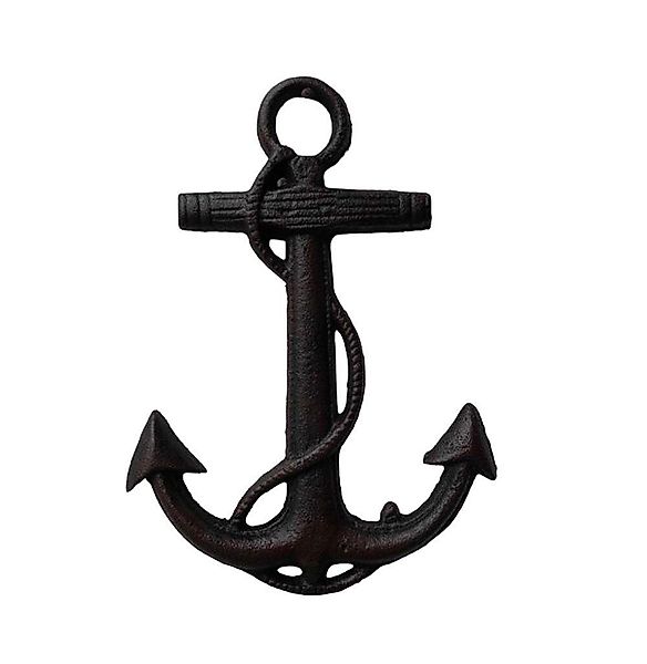 Deko-Impression Wanddekoobjekt Anker maritime Wand-Deko Gusseisen günstig online kaufen
