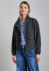 STREET ONE Kurzjacke ohne Kapuze aus softem Materialmix günstig online kaufen