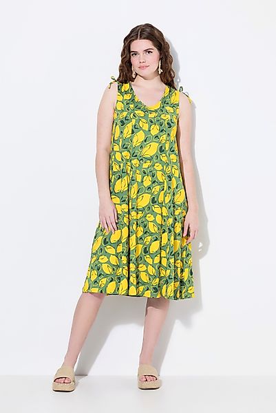 Ulla Popken Jerseykleid Midikleid Jersey Zitronen günstig online kaufen
