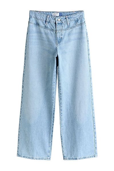 Next Weite Jeans Hochbund-Jeans mit weitem Bein (1-tlg) günstig online kaufen