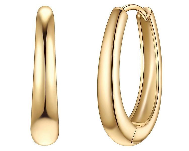 Glanzstücke München Paar Creolen gelbgold günstig online kaufen