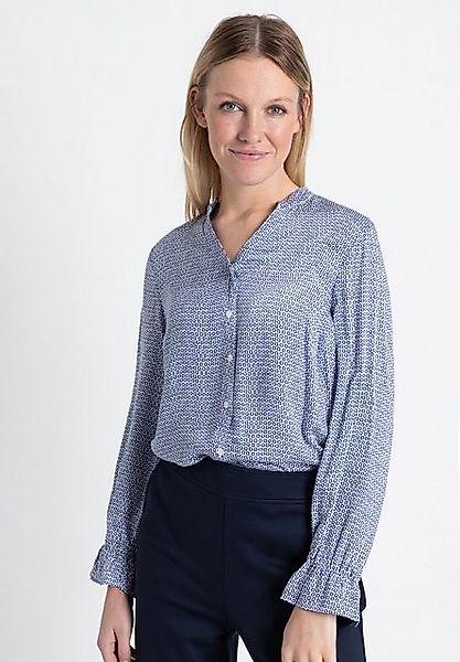 Viskosebluse, Minimal-Print, Frühjahrs-Kollektion günstig online kaufen