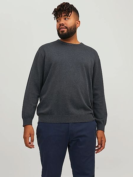 Jack & Jones  Pullover 12250588 BASIC KNIT CREW-NAVY BLAZER günstig online kaufen