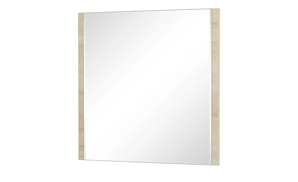 Spiegel 80 x 79 cm Life ¦ holzfarben ¦ Glas,Aluminium,Holzwerkstoff ¦ Maße günstig online kaufen