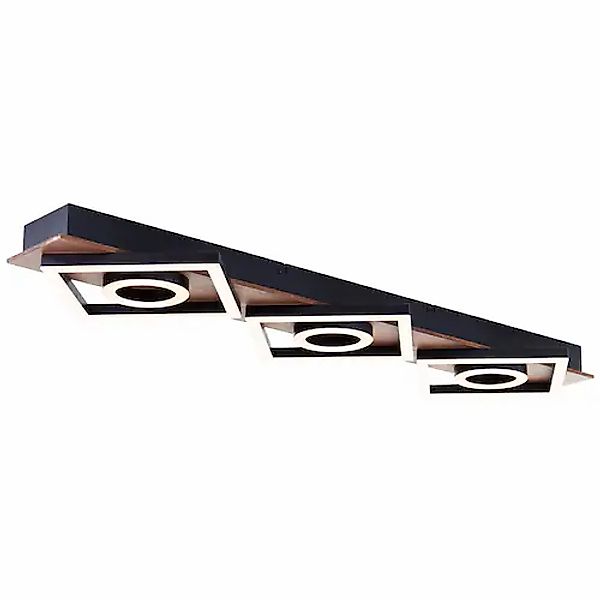 Brilliant LED Deckenleuchte »Maureen«, 88 x 28 cm, 3900 lm, 3-Stufen-dimmba günstig online kaufen