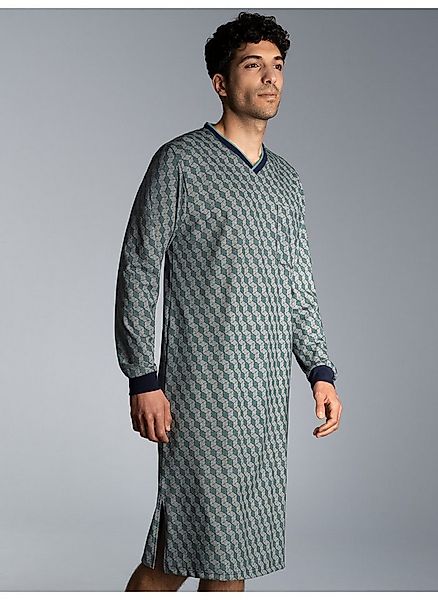 Trigema Pyjama TRIGEMA Nachthemd mit Allover-Print (1 tlg) günstig online kaufen