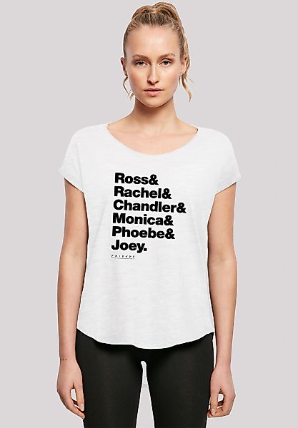 F4NT4STIC T-Shirt "Friends Ross Rachel Chandler Monica Phoebe Joey", Print günstig online kaufen
